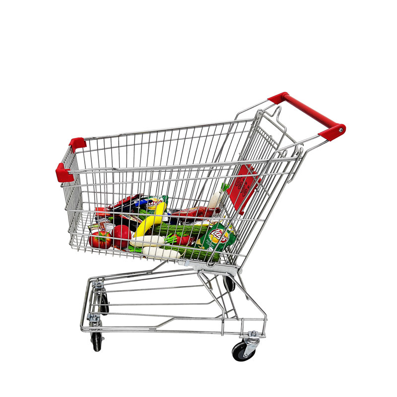 4.4 Cubic Foot 125 L Shopping Cart Grocery Supermarket Store Cart Ships on LTL Truck Service